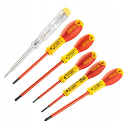 Stanley Zestaw 6 wkrętaków izolowanych Fatmax
