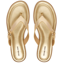 Japonki MICHAEL Michael Kors Ering Thong 40S6ERFS1M Złoty