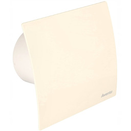 WENTYLATOR ŁAZIENKOWY DOMOWY FI 100MM PANEL ECRU