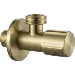 Rea Zawór kątowy 02 1/2" x 3/4" Złoty