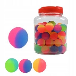 Piłki Kauczukowe "neon 5" 60 szt.