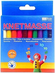 Becks Plastilin B100429 220 g Glina modelarska zestaw