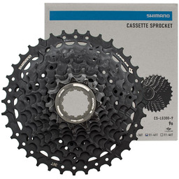 Shimano Kaseta Cues CS-LG300, 9-rz, 11-41, Linkglide, czarna