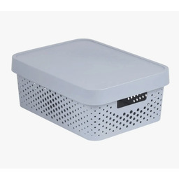 Pojemnik z pokrywką Curver Infinity 11L, szary