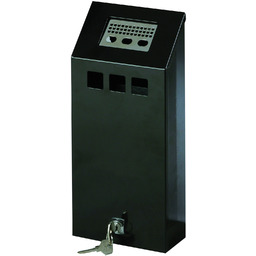 Klucz Popielniczka naścienna z wyjmowanym pojemnikiem zamykana