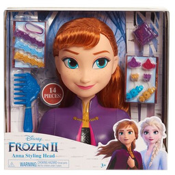 JUST PLAY Lalka Głowa do stylizacji Disney Princess
