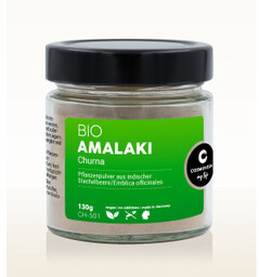 EKO Amalaki Churna 130g Cosmoveda (nowe szklane opakowanie)