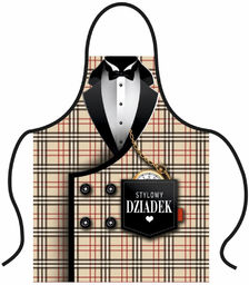 Fartuch kuchenny Premium Stylowy Dziadek