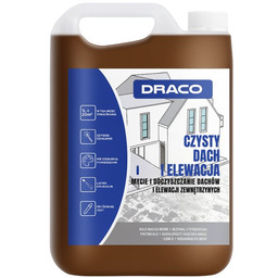 Draco CZYSTY DACH i elewacja 5L - płyn