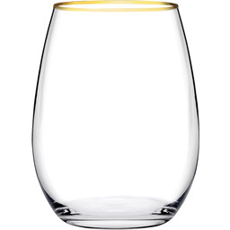 Pasabahce Bursztynowy zestaw 6 szklanek, szkło, przezroczyste ze