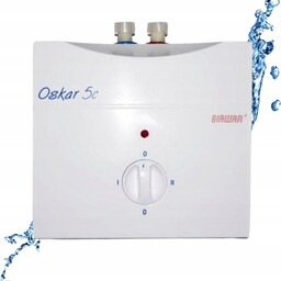 Biawar ogrzewacz przepływowy wody Oskar OP-5C 3,5-5KW ciśnieniowy