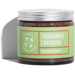 Mydlarnia Cztery Szpaki Peeling cukrowy do ciała Truskawka
