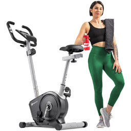 Rower treningowy magnetyczny HS-2050H Sonic srebrny