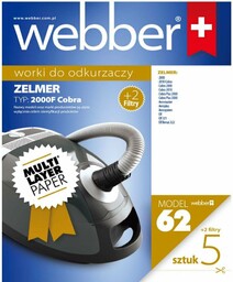 Worki ZELMER COBRA 2000F x(5+2)