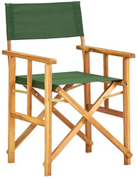 Elior Zielone krzesło reżysera składane A0-M17