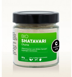 EKO Shatavari Churna 80g Cosmoveda (nowe szklane opakowanie)