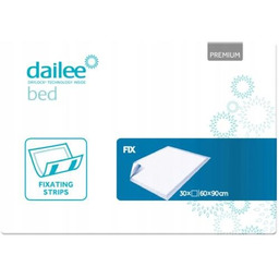 DAILEE Bed Fix Podkłady higieniczne 60x90cm, 30szt