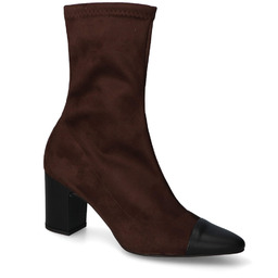 Botki Ryłko I7VG9_T1_2RH Czekoladowe