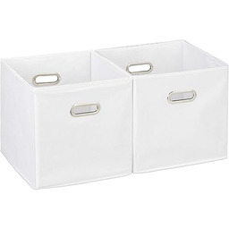 Relaxdays Pudełko do przechowywania, zestaw 2 szt., bez