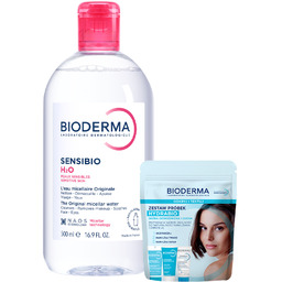 Zestaw Bioderma Sensibio H2O, woda micelarna, skóra wrażliwa,