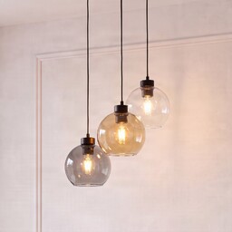 Lampa Wisząca TK Lighting, Cubus, ściemnialny, wielokolorowy, salon,