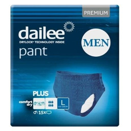 DAILEE Pant L majtki chłonne dla mężczyzn, 15szt.