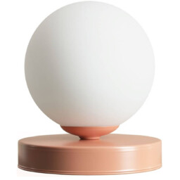Aldex Pastelowa lampka stojąca Ball Table 1076B11_S koralowa