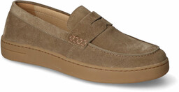 Mokasyny Krisbut 5660-3-9 Oliwka zamsz