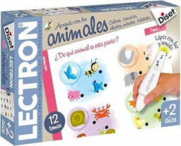 Diset - Lectron Baby Tiere, gra edukacyjna