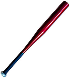 Kij baseballowy bat aluminiowy 32 cale czerwony bejsbolowy
