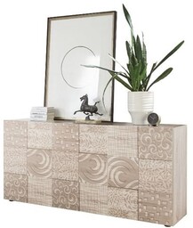 Komoda z drzwiami dąb sonoma mat 181 cm