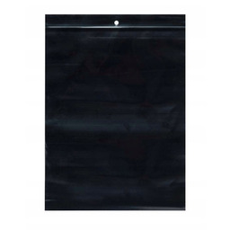 Woreczki STRUNOWE 320x450mm CZARNE 50 szt 100um Torebki