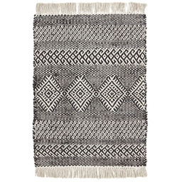 House Doctor - Dywan Ethnic czarny Juta Długość