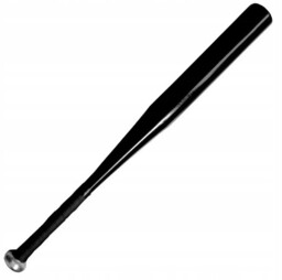 Aluminiowy kij baseballowy bat 30 cale czarny