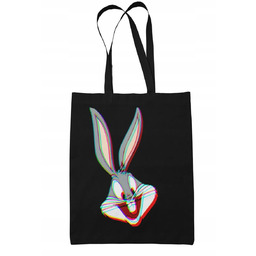 Torba Shopper-Materiał-Na Ramie-Prezen-Królik Bugs
