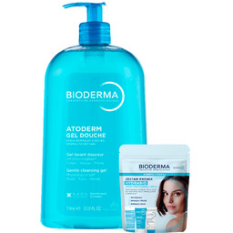 Zestaw Bioderma Atoderm Gel Douche, żel pod prysznic