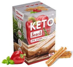 Keto paluszki o smaku paprykowym z ziołami -