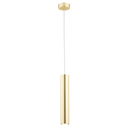 Lampa wisząca nowoczesna GOMERA 4057 złota rurka Argon
