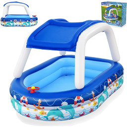 Basenik dmuchany z daszkiem brodzik z daszkiem 213x155cm