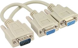 InLine 17307 VGA kabel adaptera Y, wtyczka VGA