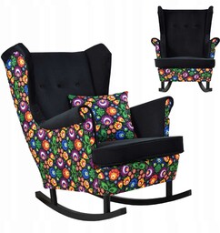 Fotel uszak bujany Ari Print Duo Family Meble