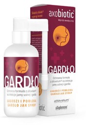 AXOBIOTIC Gardło Spray do gardła i jamy ustnej,