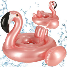 Kółko Do Pływania Dmuchane Koło Pontonik Flaming