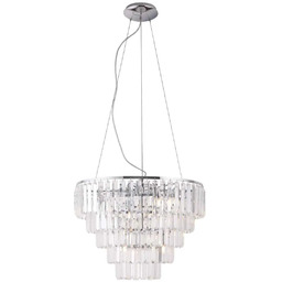 Lampa kryształowa wisząca MONACO P0260 - MaxLight