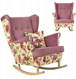 Fotel uszak bujany Ari Print Duo Family Meble