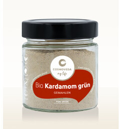 Kardamon zielony BIO mielony Sri Lanka 70g Cosmoveda