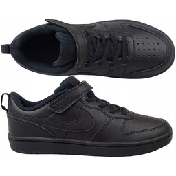 Nike Court Borough Force Buty Czarne Na Rzep