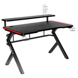 Huzaro Hero 5.0 RGB LED 120cm Czarny Biurko