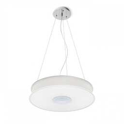 ASTERI lampa wisząca szkło satynowe/chrom 230V 2GX13 40W
