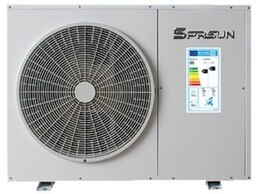 Kompletny zestaw pompa ciepła SPRSUN 12kW + zbiornik